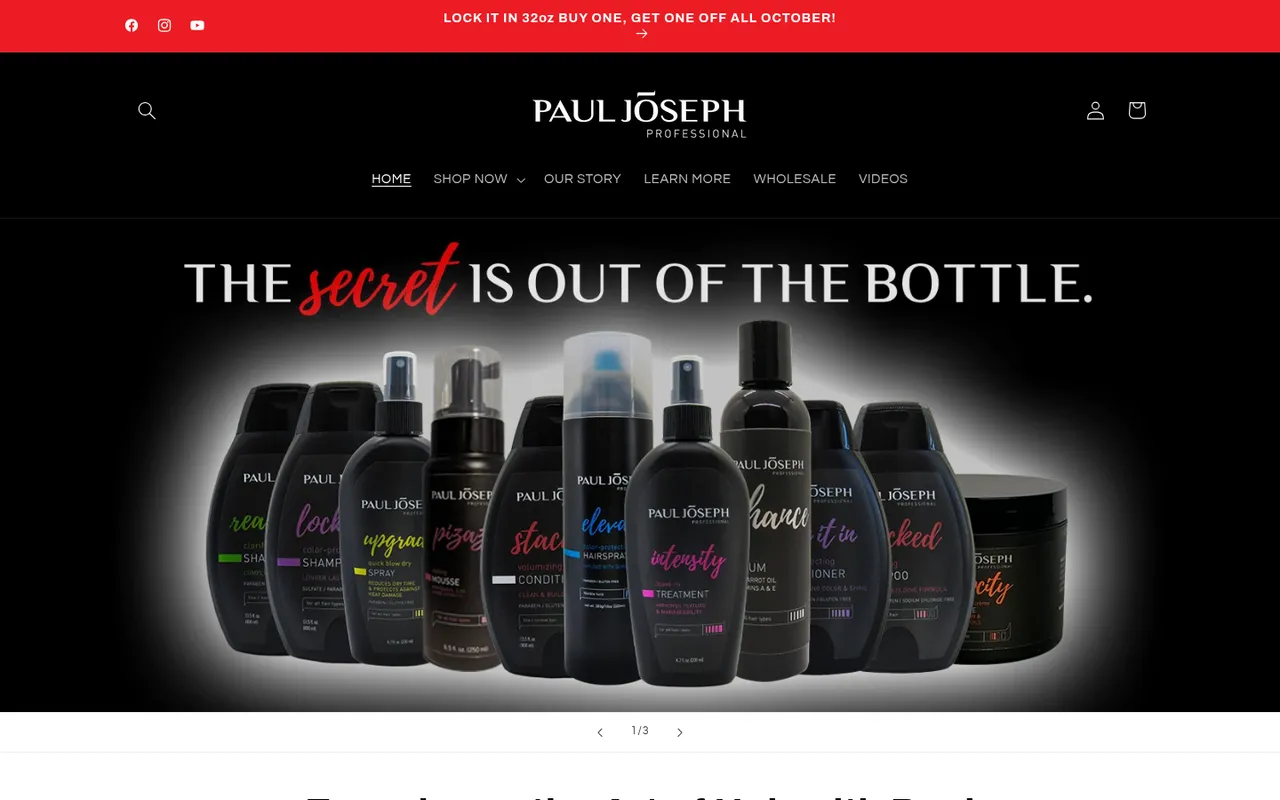 Paul Joseph Professional store